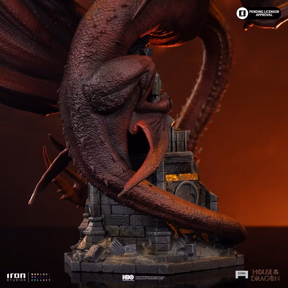 House of the Dragon Icons Caraxes Statue