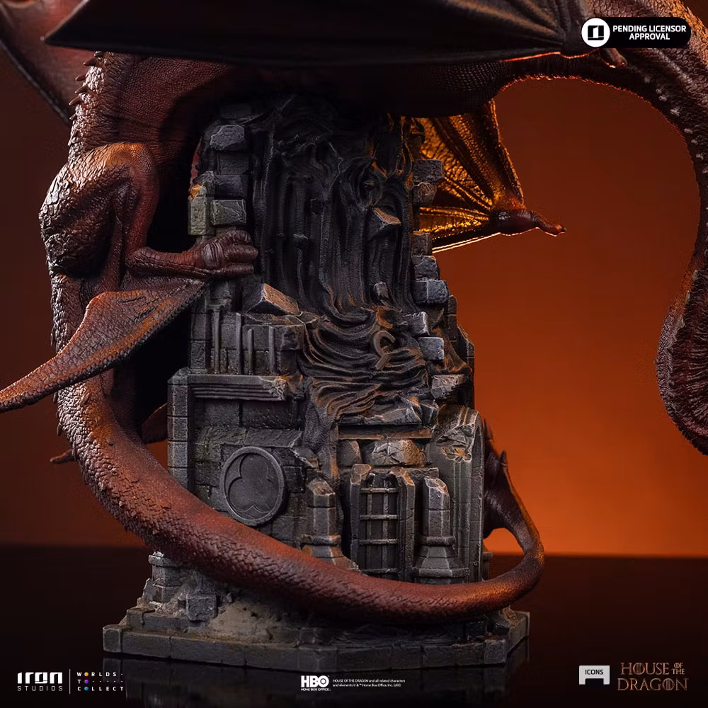House of the Dragon Icons Caraxes Statue