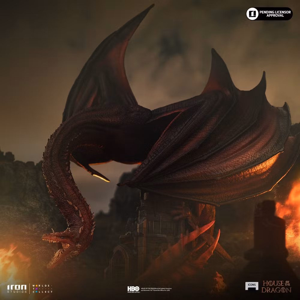 House of the Dragon Icons Caraxes Statue