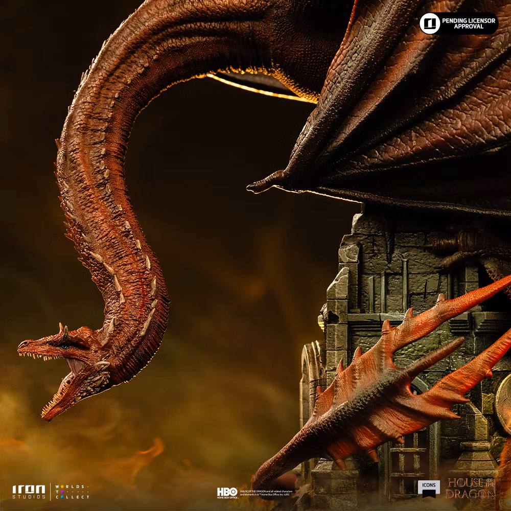 House of the Dragon Icons Caraxes Statue