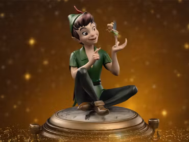 Peter Pan Disney Classics Peter Pan & Tinkerbell Statue