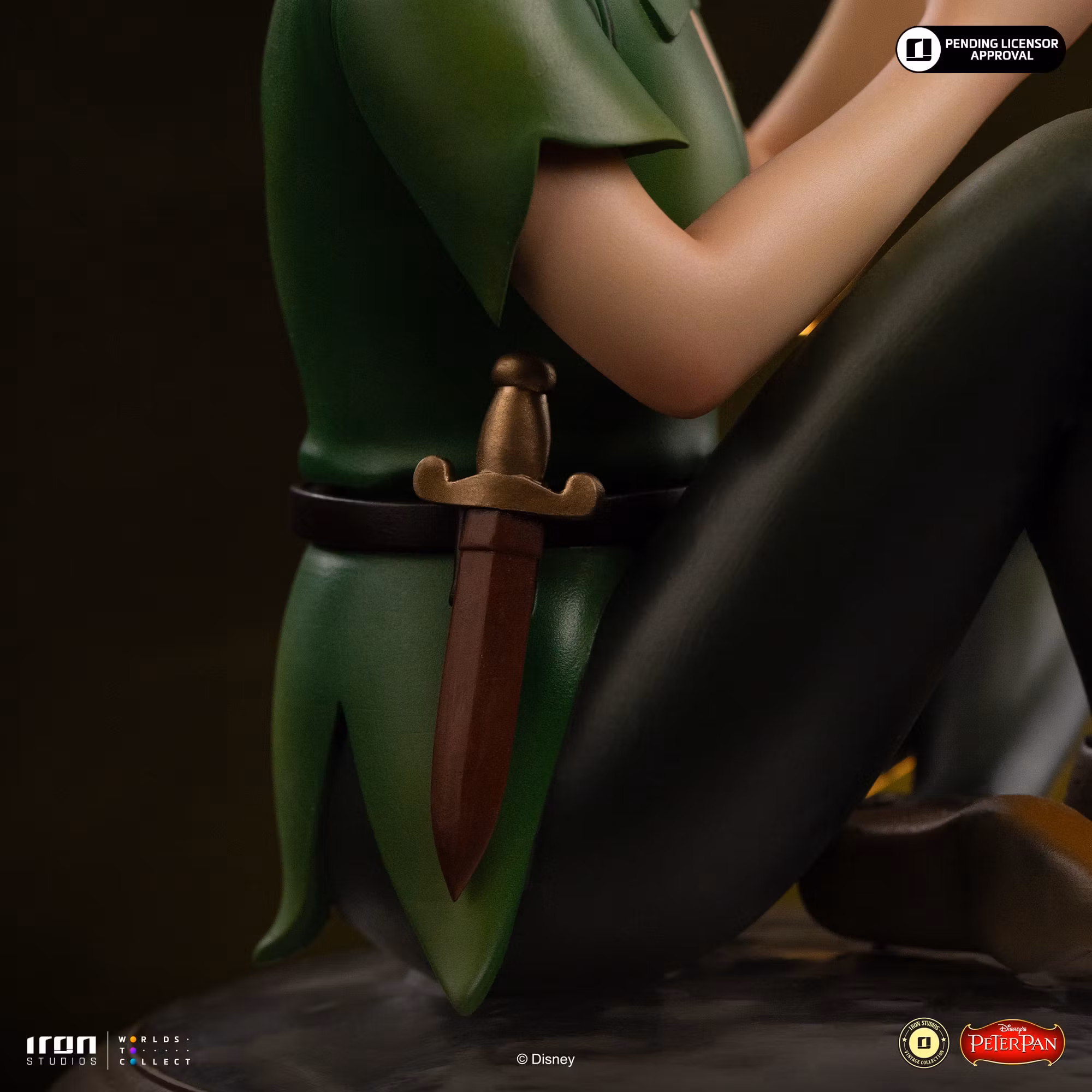 Peter Pan Disney Classics Peter Pan & Tinkerbell Statue