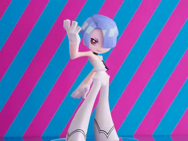 New Panty & Stocking with Garterbelt Pop Up Parade Polyester