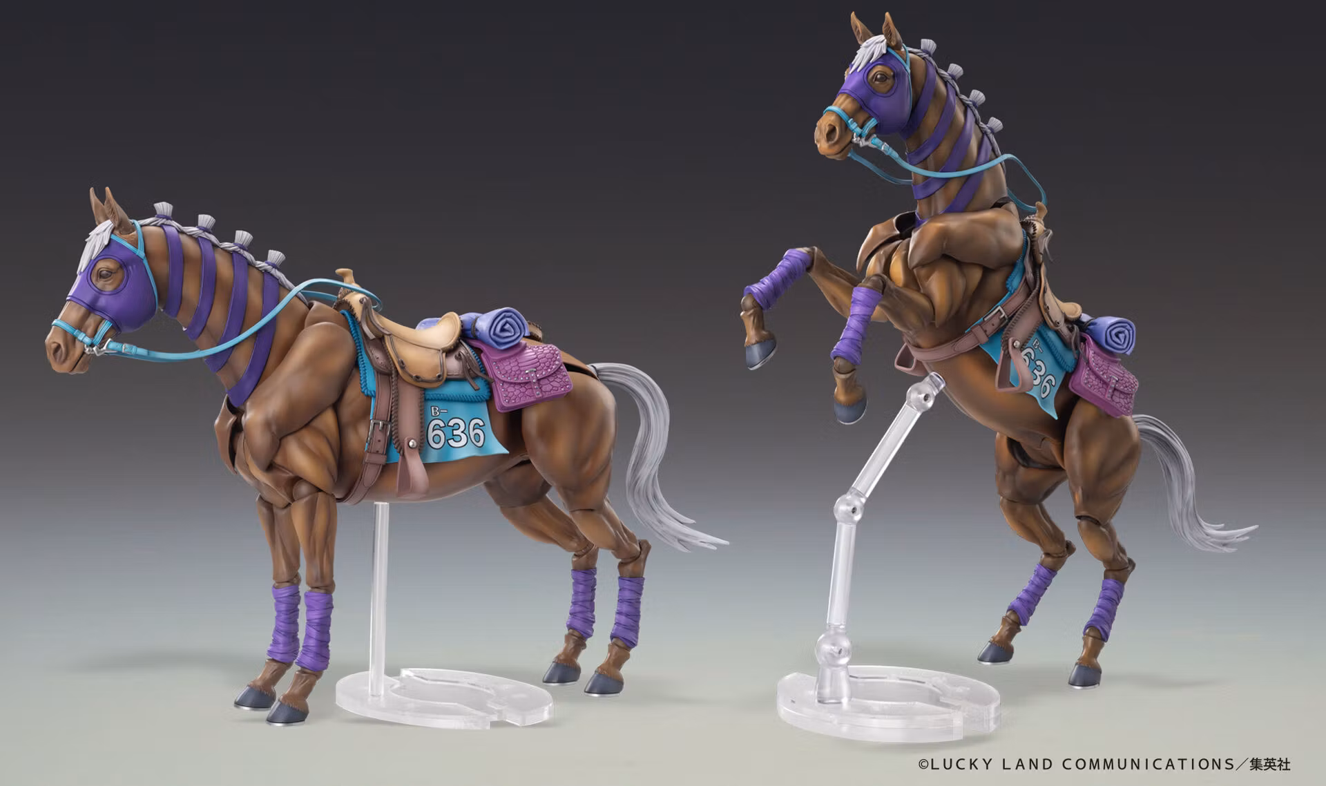 JoJo's Bizarre Adventure: Steel Ball Run Super Action Statue Valkyrie Action Figure