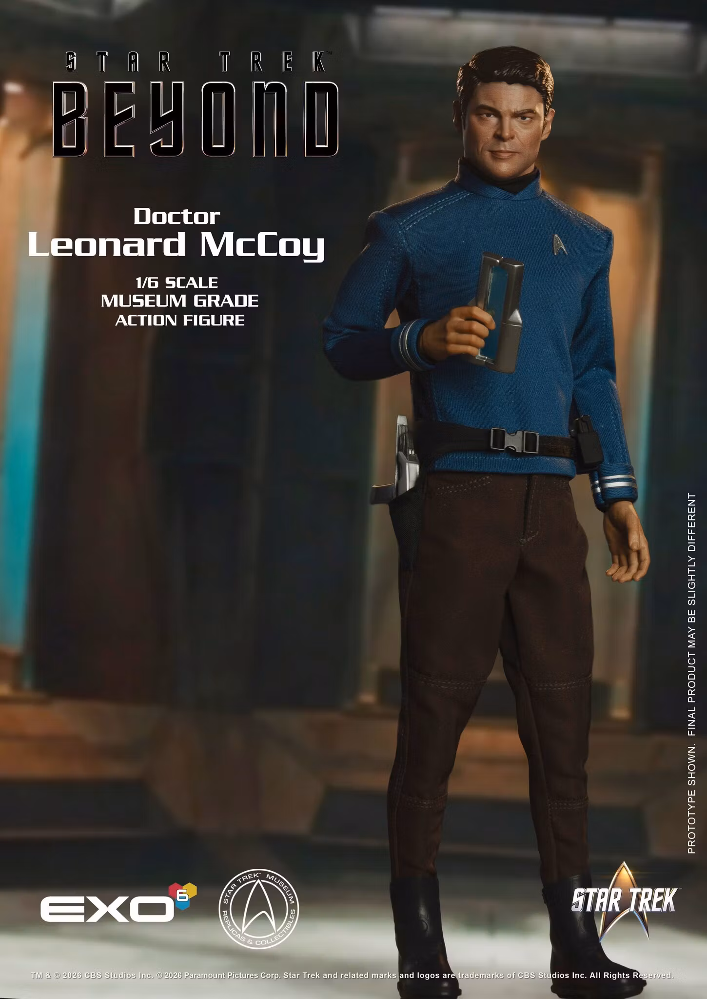 Star Trek Beyond Dr. McCoy 1/6 Scale Action Figure