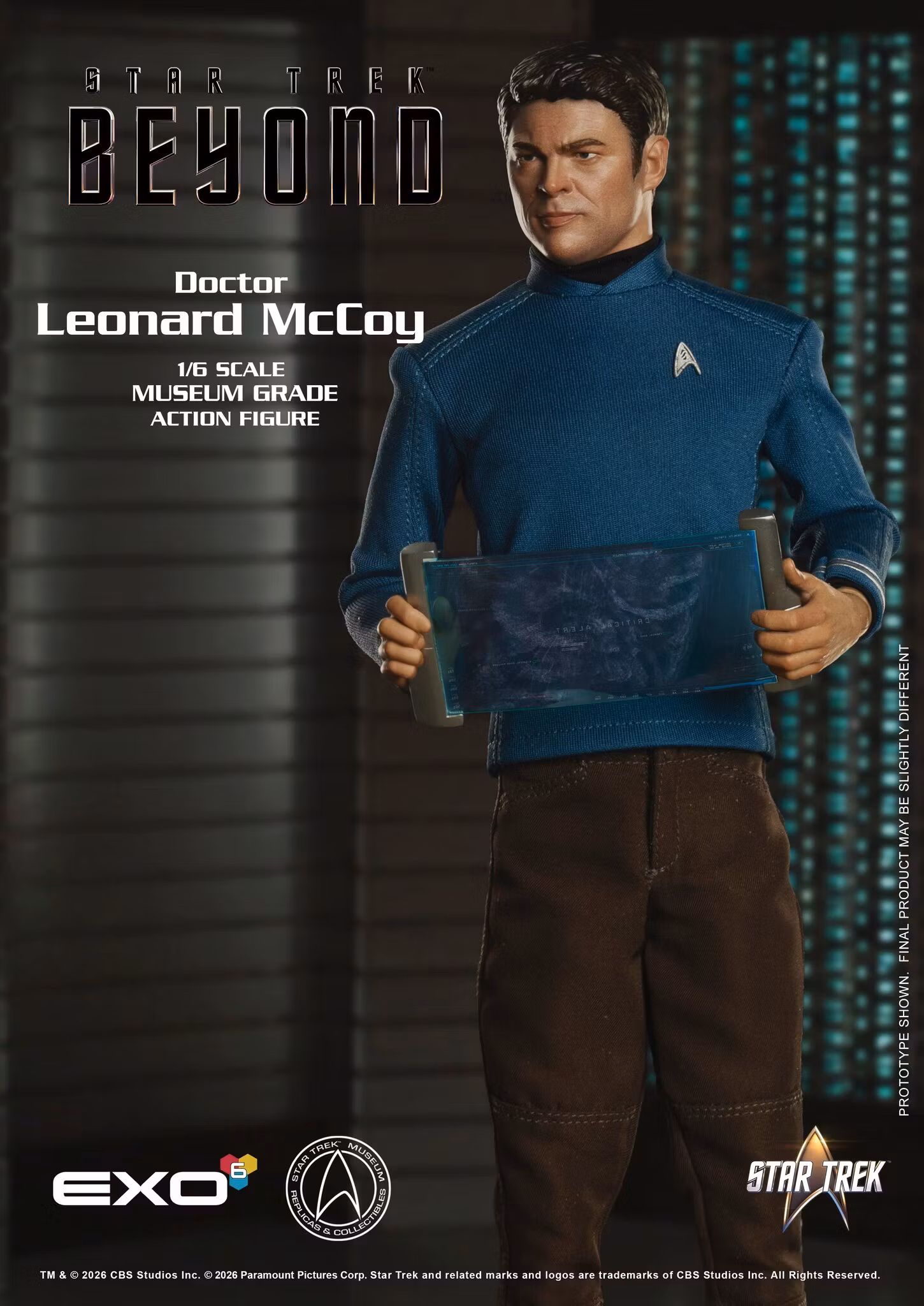 Star Trek Beyond Dr. McCoy 1/6 Scale Action Figure