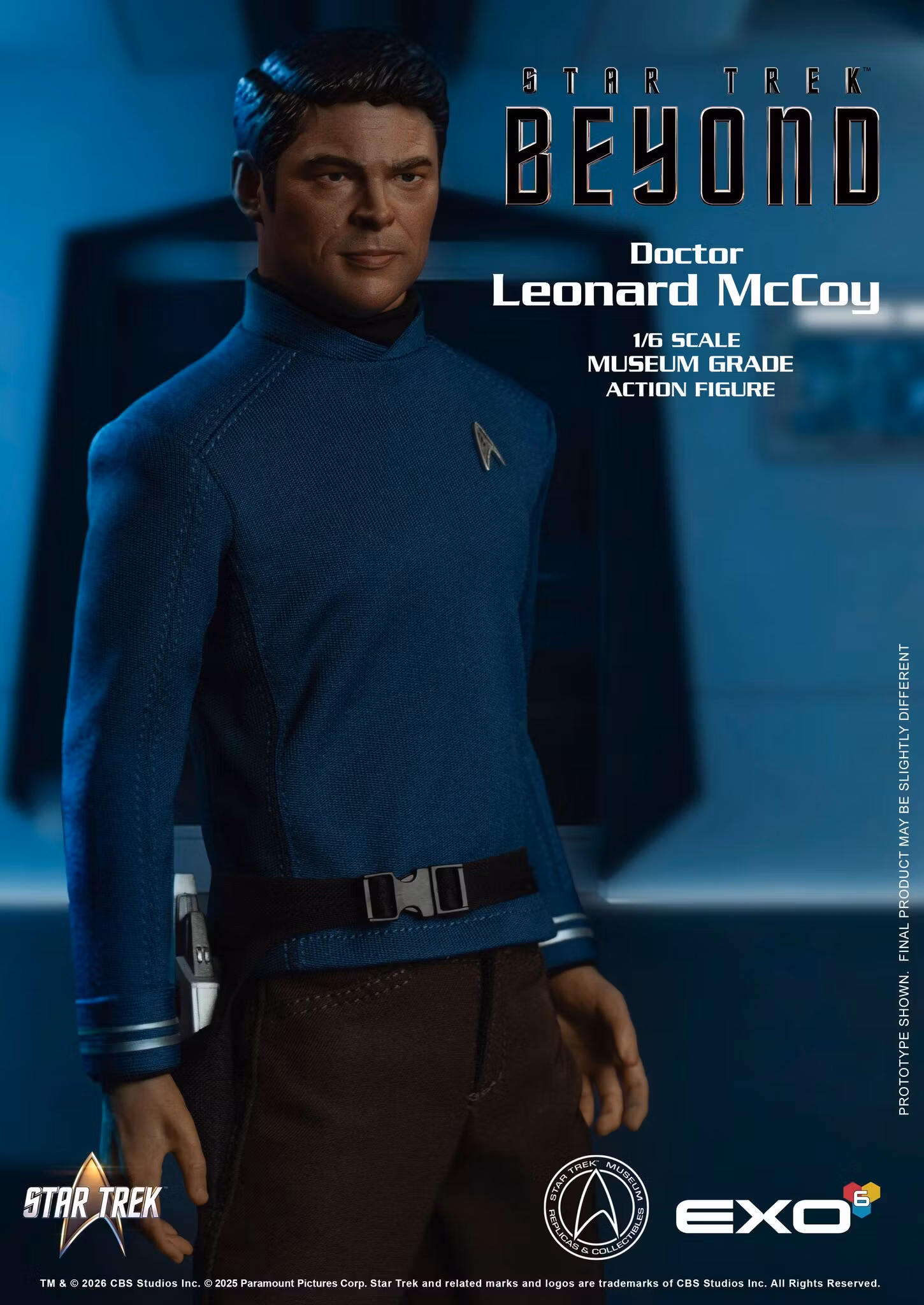 Star Trek Beyond Dr. McCoy 1/6 Scale Action Figure