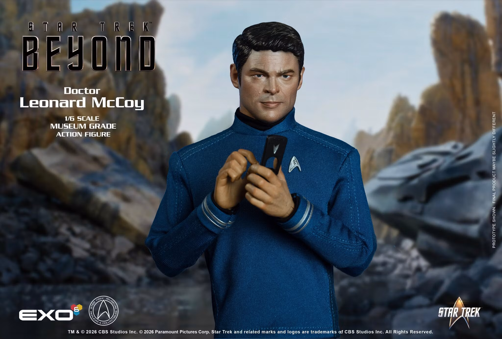 Star Trek Beyond Dr. McCoy 1/6 Scale Action Figure