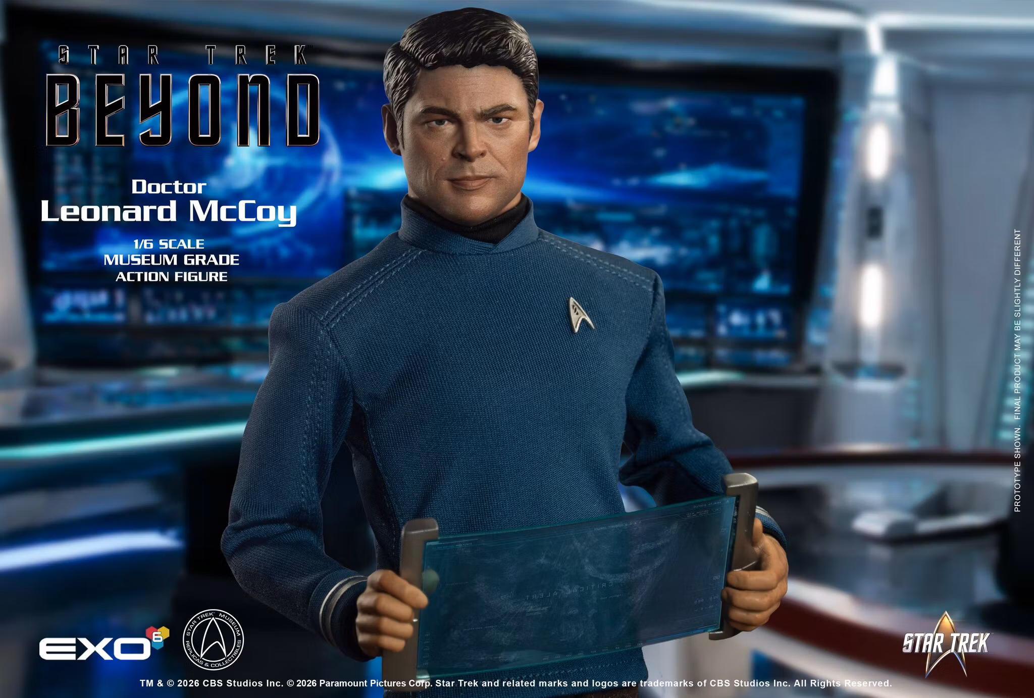 Star Trek Beyond Dr. McCoy 1/6 Scale Action Figure