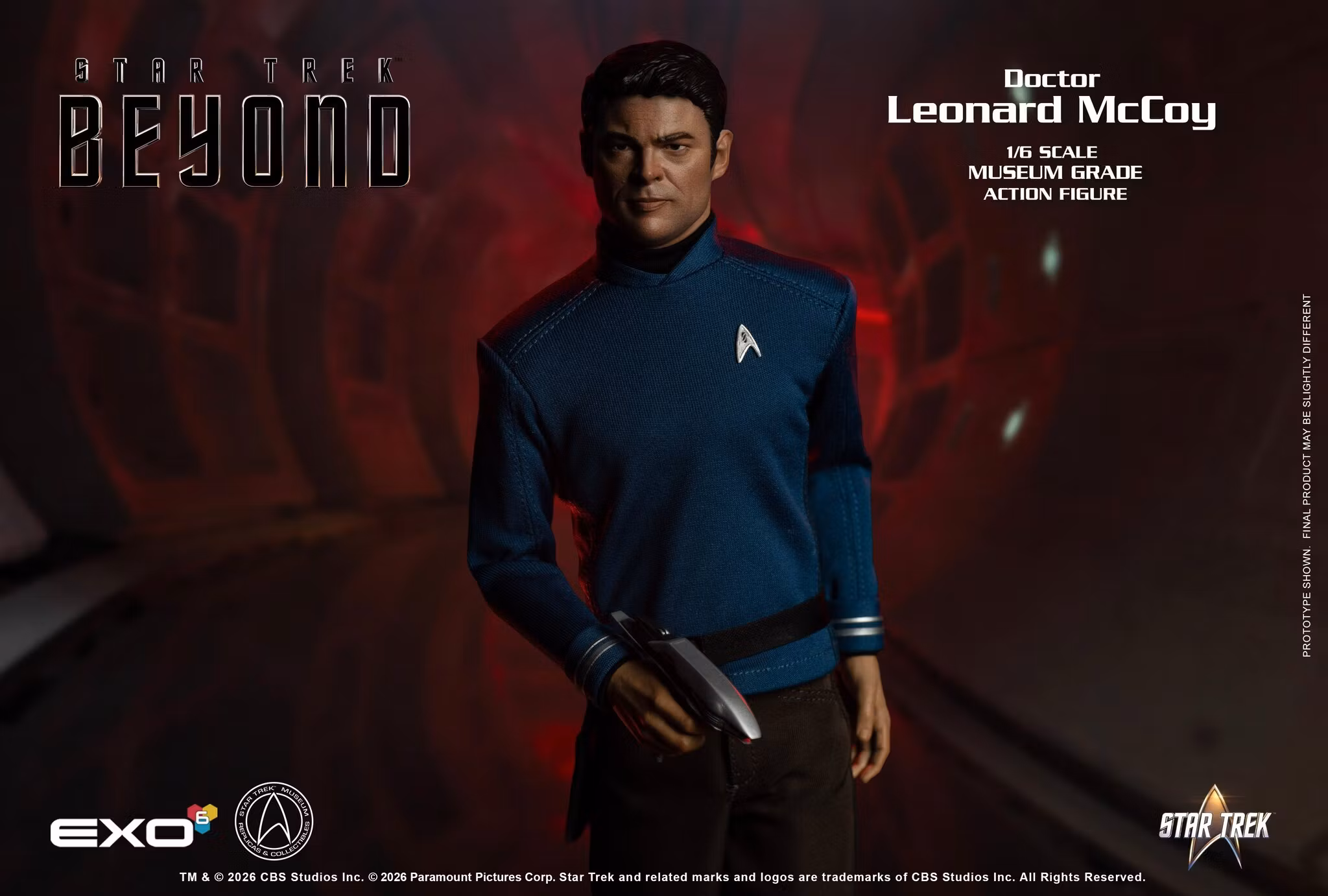 Star Trek Beyond Dr. McCoy 1/6 Scale Action Figure