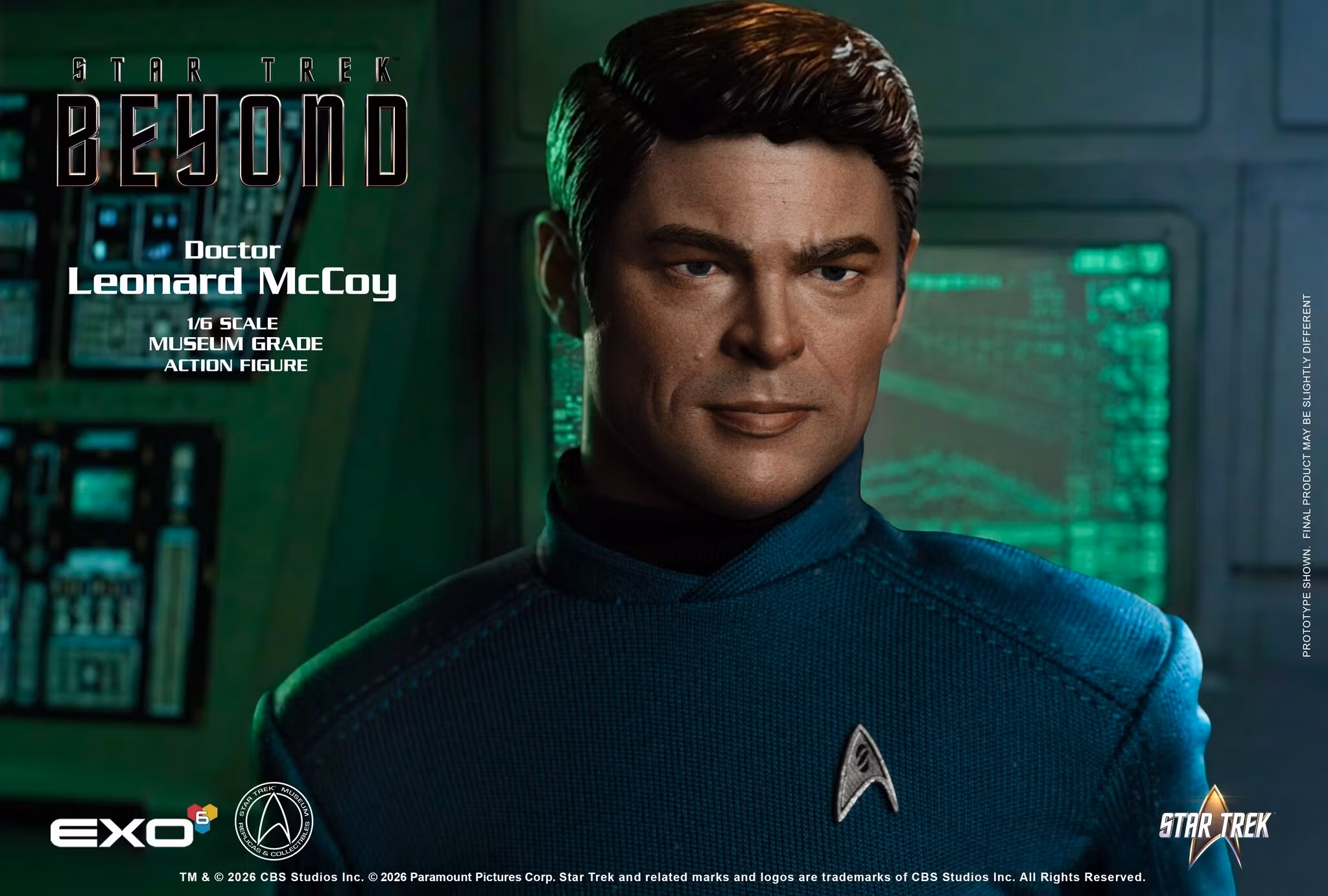 Star Trek Beyond Dr. McCoy 1/6 Scale Action Figure