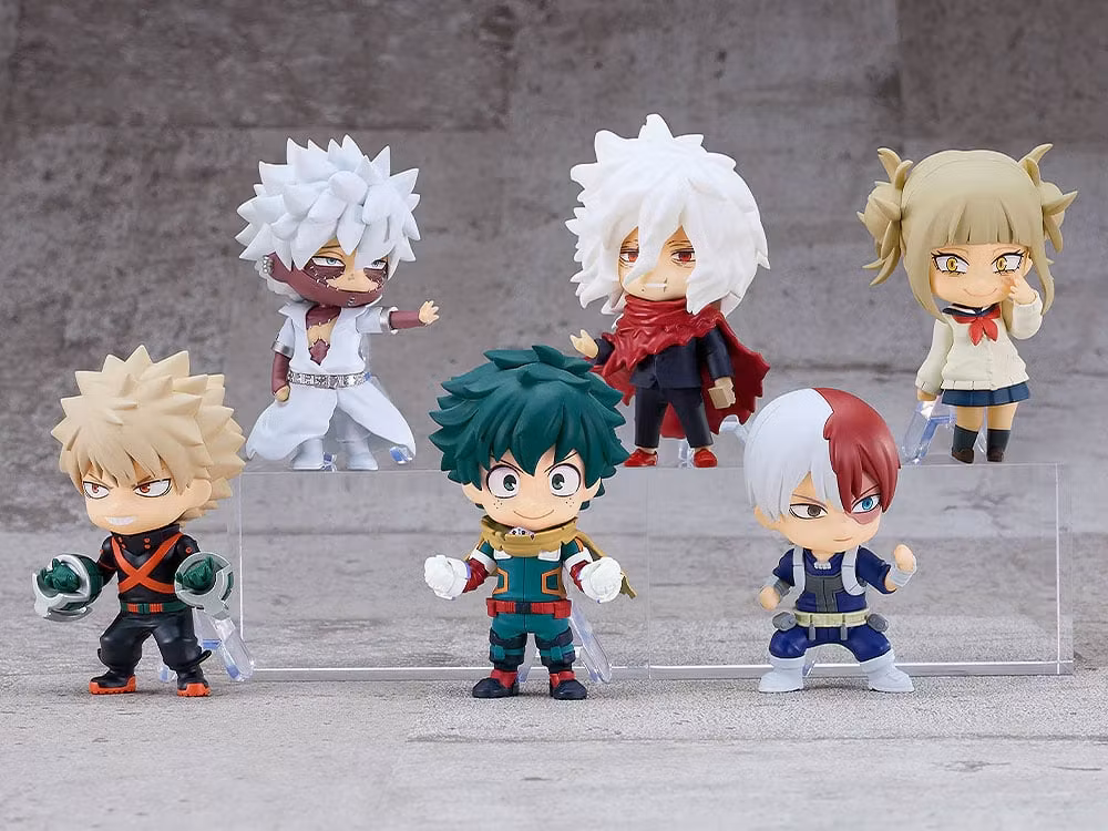 My Hero Academia Nendoroid Surprise Heroes vs. Villains Edition Boxed Set of 6 Figures with Random Accessories (Rerelease)
