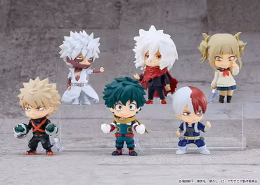 My Hero Academia Nendoroid Surprise Heroes vs. Villains Edition Boxed Set of 6 Figures with Random Accessories (Rerelease)