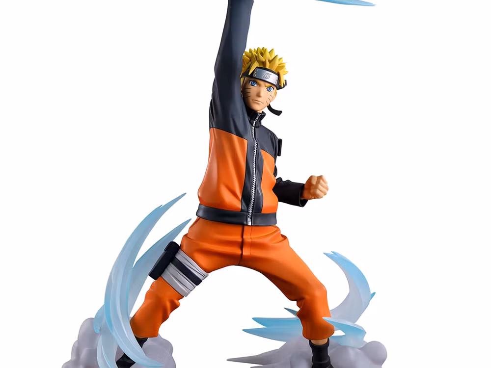 Naruto: Shippuden Masterlise Ichibansho Naruto Uzumaki (Wind Style: Rasen Shuriken) (Hidan Kakuzu Arc) Figure