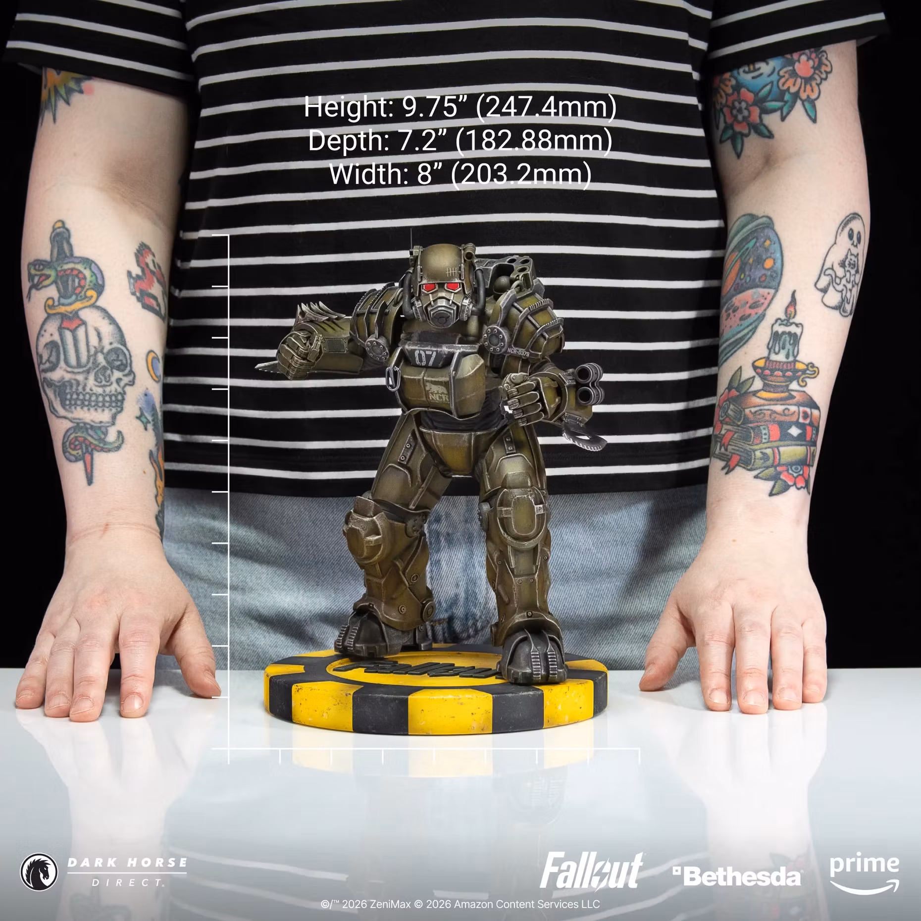 Fallout (TV Series) NCR Power Armor PVC Figure