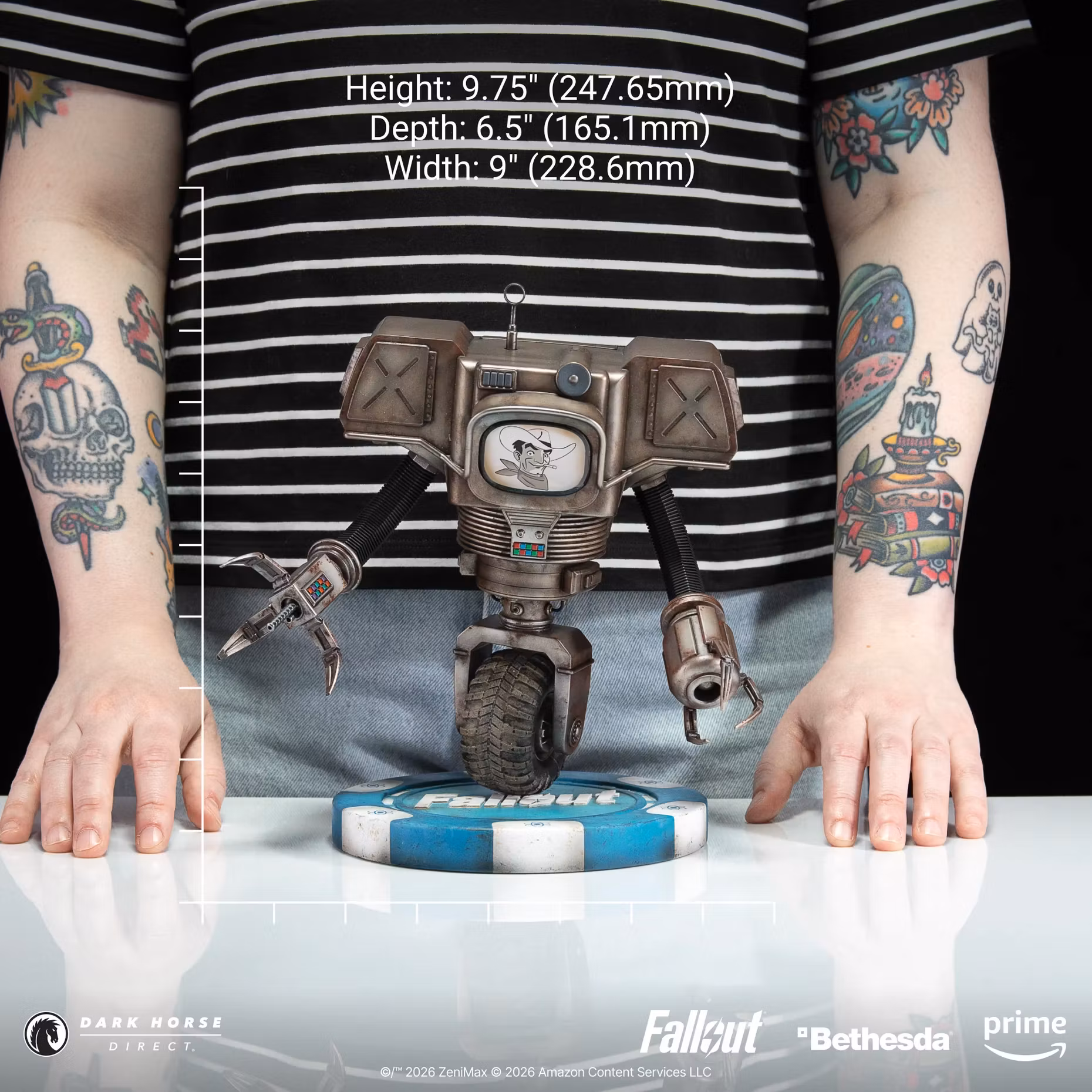 Fallout (TV Series) Victor (Securitron) PVC Figure
