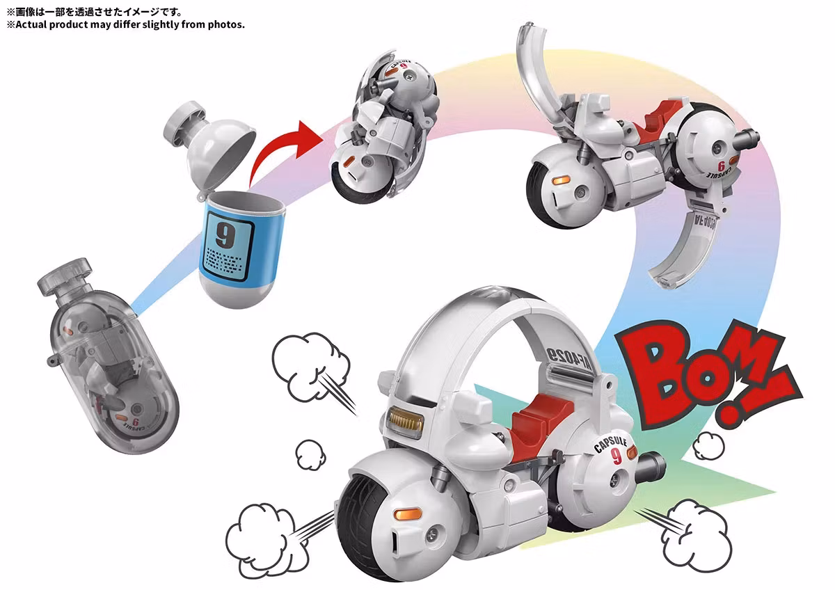 Dragon Ball ChangeArts Hoipoi Capsule No.9 Bulma's Motorcycle