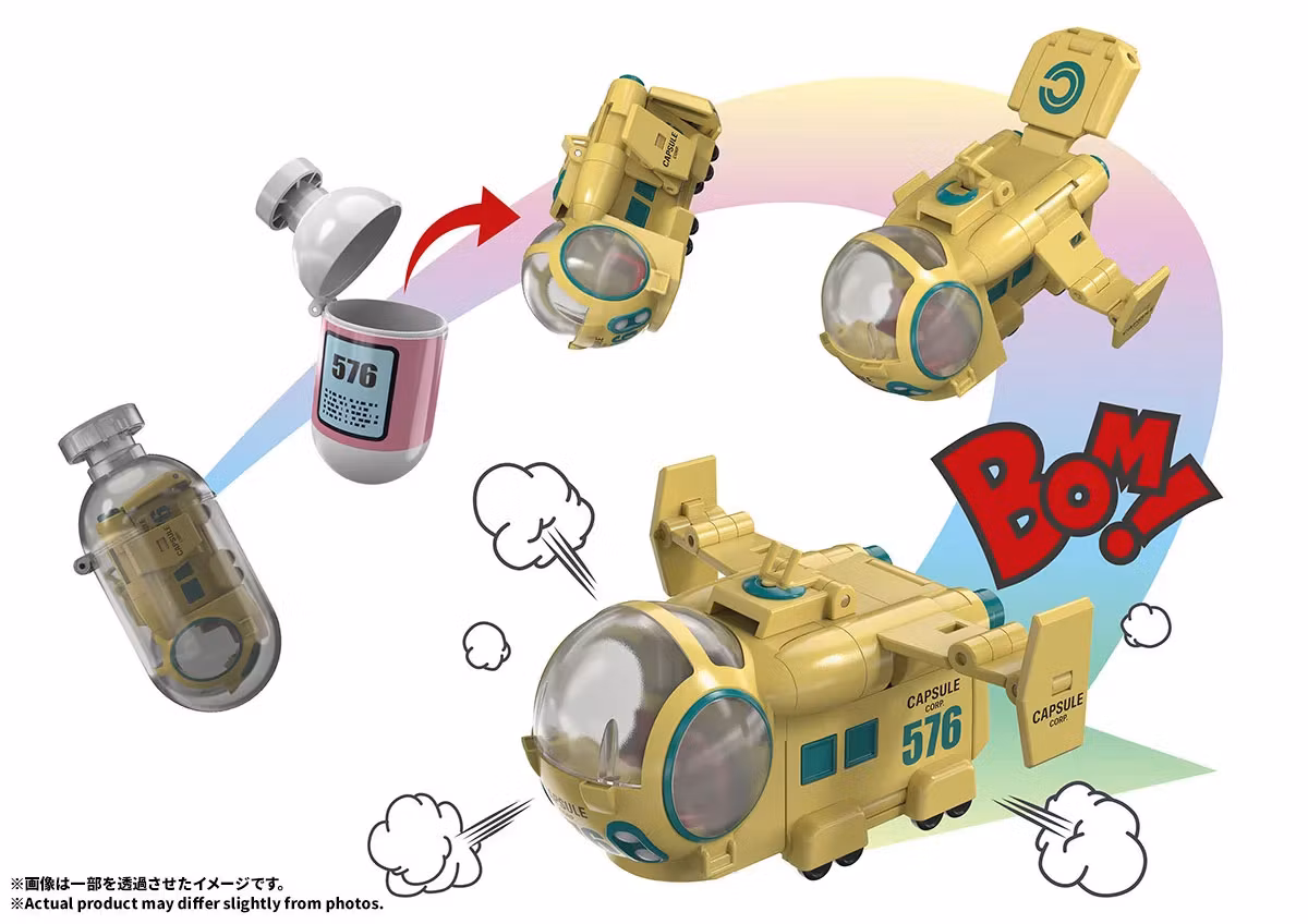 Dragon Ball Z ChangeArts Hoipoi Capsule No.576 Bulma's Airplane
