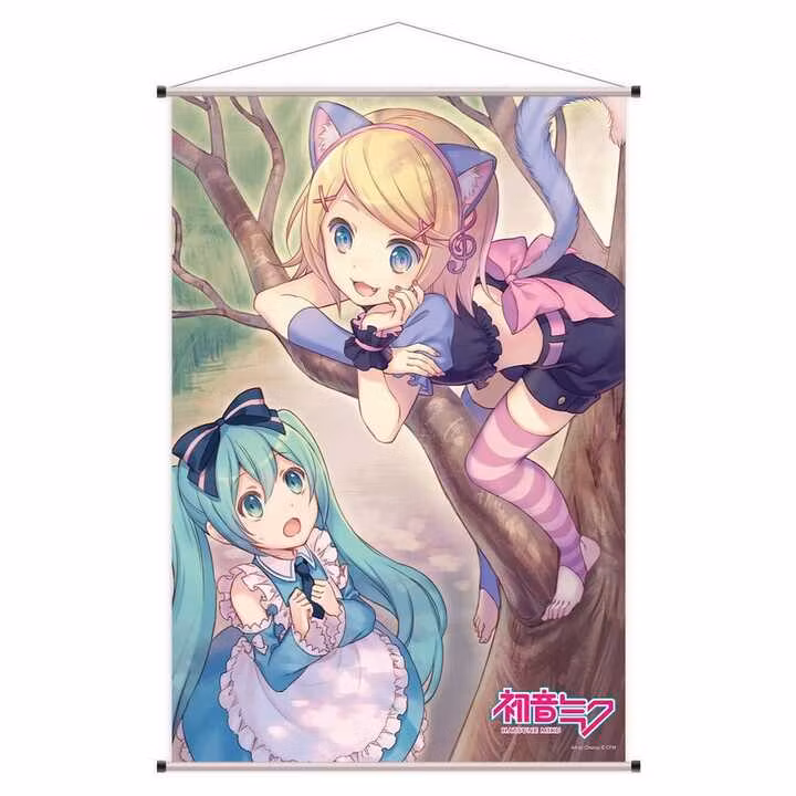 Vocaloid Hatsune Miku Wallscroll 08 Wonderland 2 60 x 90