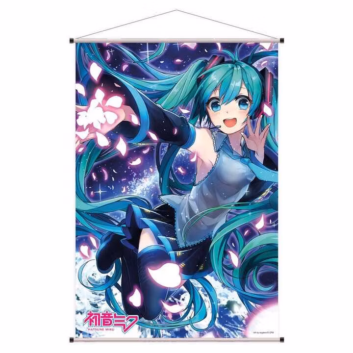 Vocaloid Hatsune Miku Wallscroll 07 Flower 60 x 90