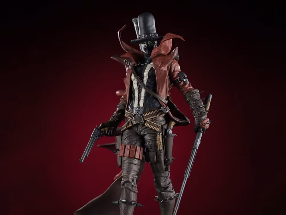 Spawn: Black, White & Red All Over Gunslinger Spawn 1/10 Scale Limited Edition Resin Statue