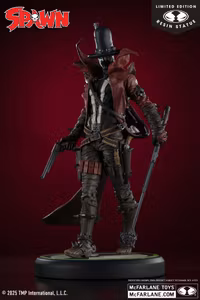 Spawn: Black, White & Red All Over Gunslinger Spawn 1/10 Scale Limited Edition Resin Statue
