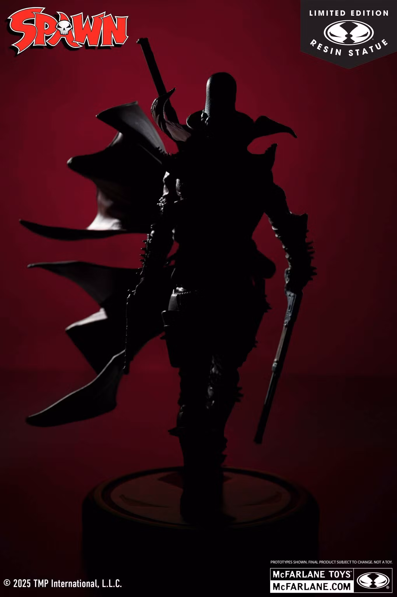 Spawn: Black, White & Red All Over Gunslinger Spawn 1/10 Scale Limited Edition Resin Statue