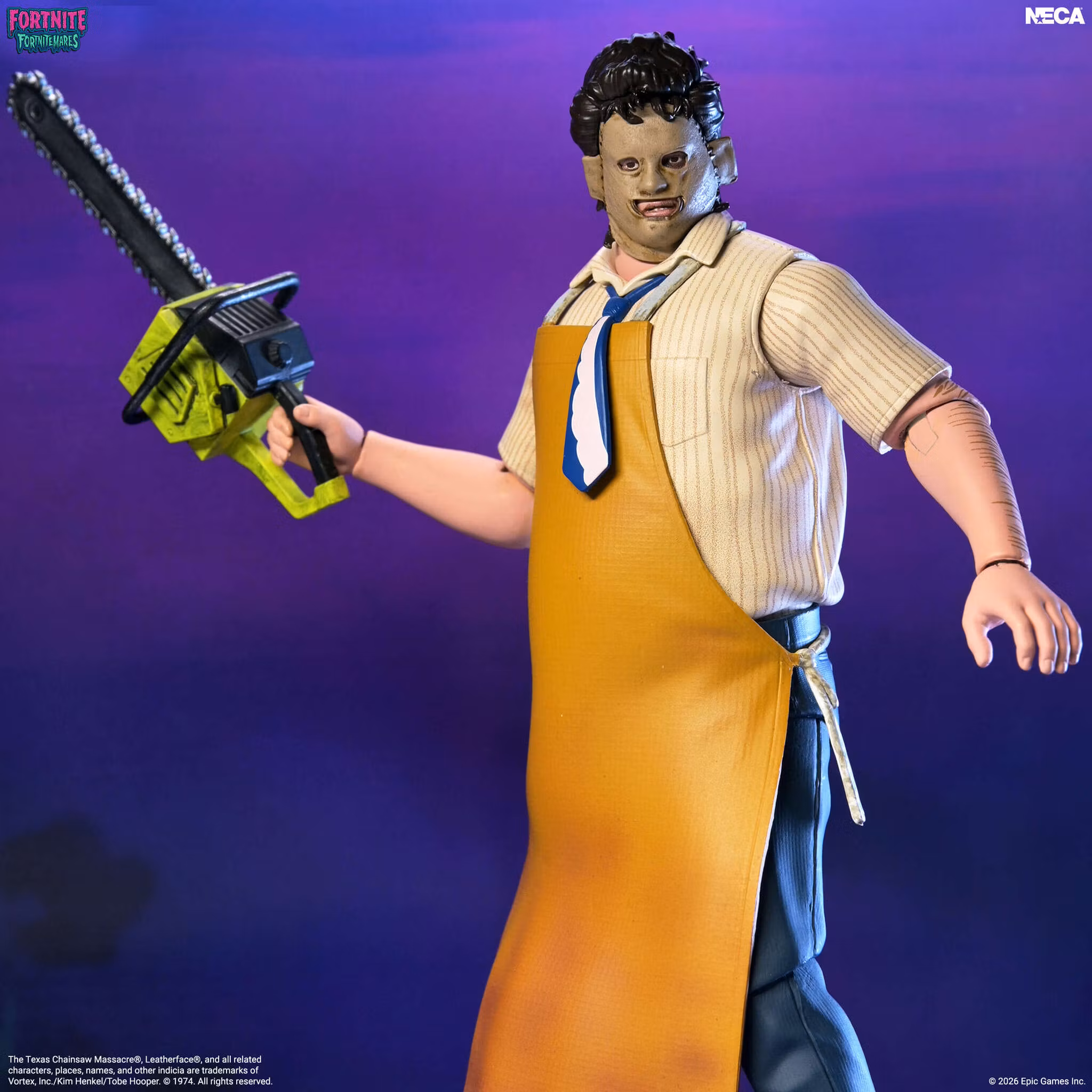 Fortnite x Texas Chainsaw Massacre Fortnitemares Leatherface Action Figure