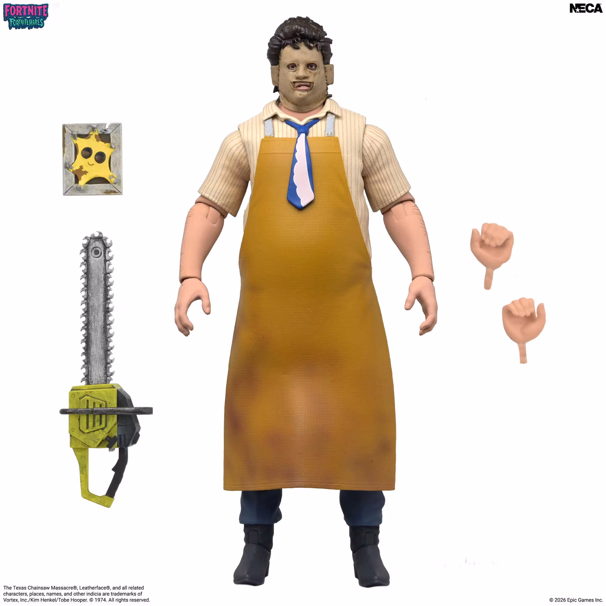 Fortnite x Texas Chainsaw Massacre Fortnitemares Leatherface Action Figure