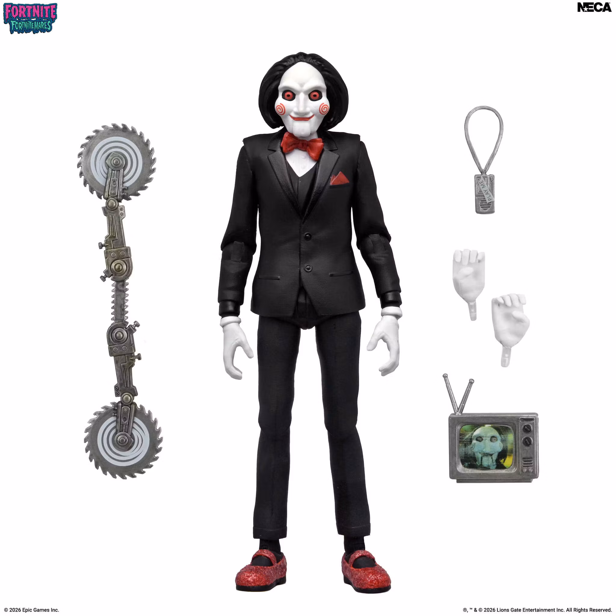 Fortnite x Saw Fortnitemares Billy Action Figure