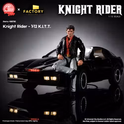 Knight Rider K.I.T.T. Vehicle and Michael Knight Action Figure 1/12 Scale Limited Edition Set