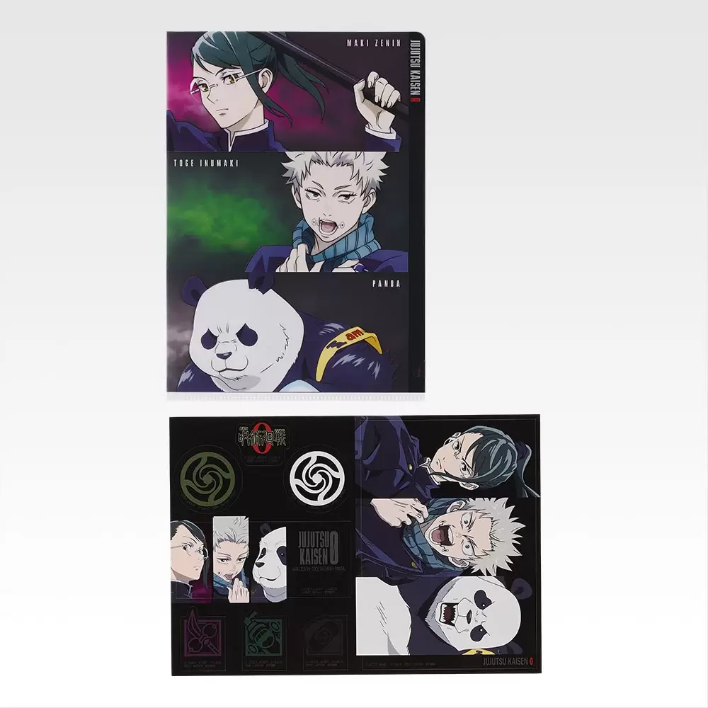 Jujutsu Kaisen Ichibansho (1224) Clear File and Sticker Set (B)