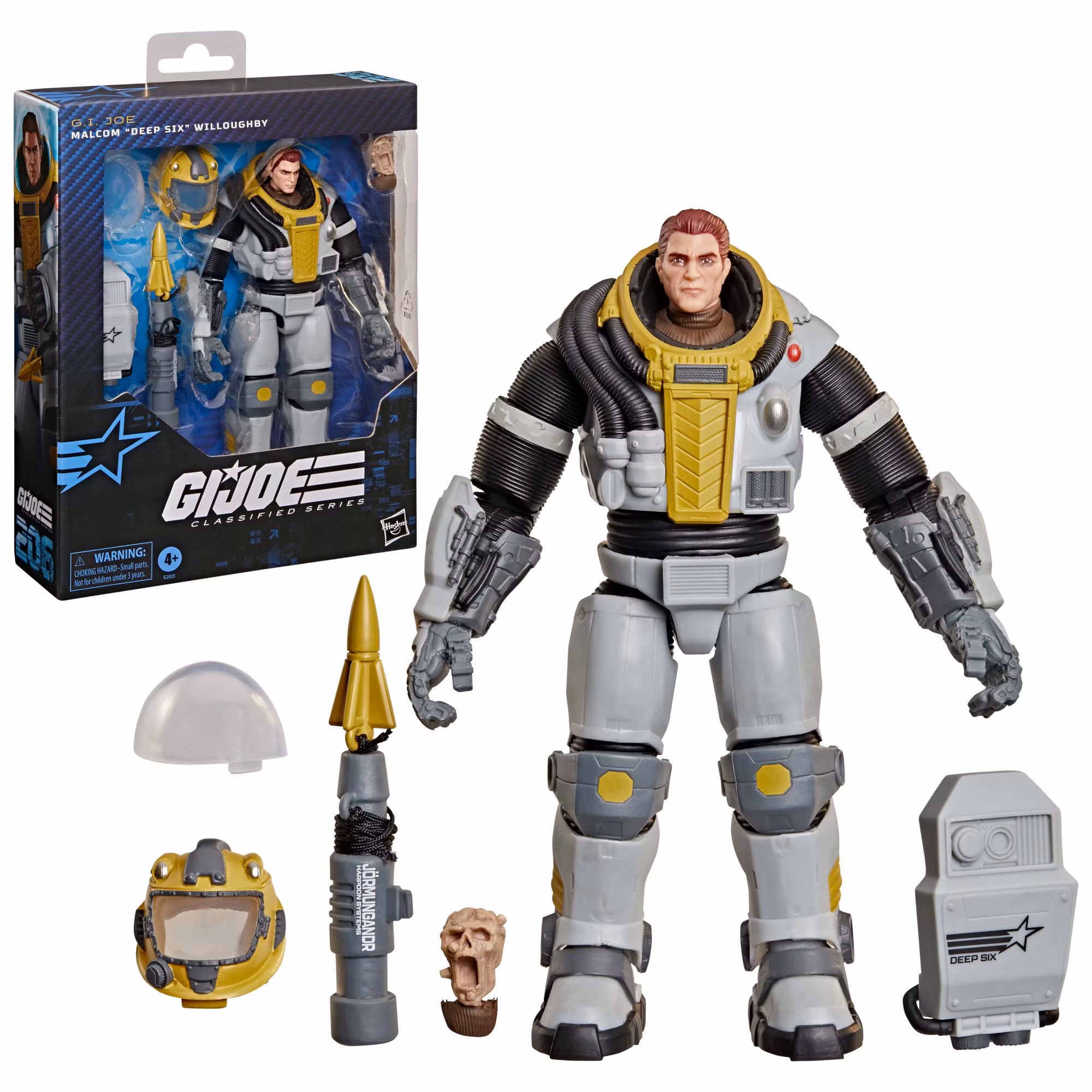 G.I. Joe Classified Series #206 Malcom "Deep Six" Willoughby Deluxe Action Figure