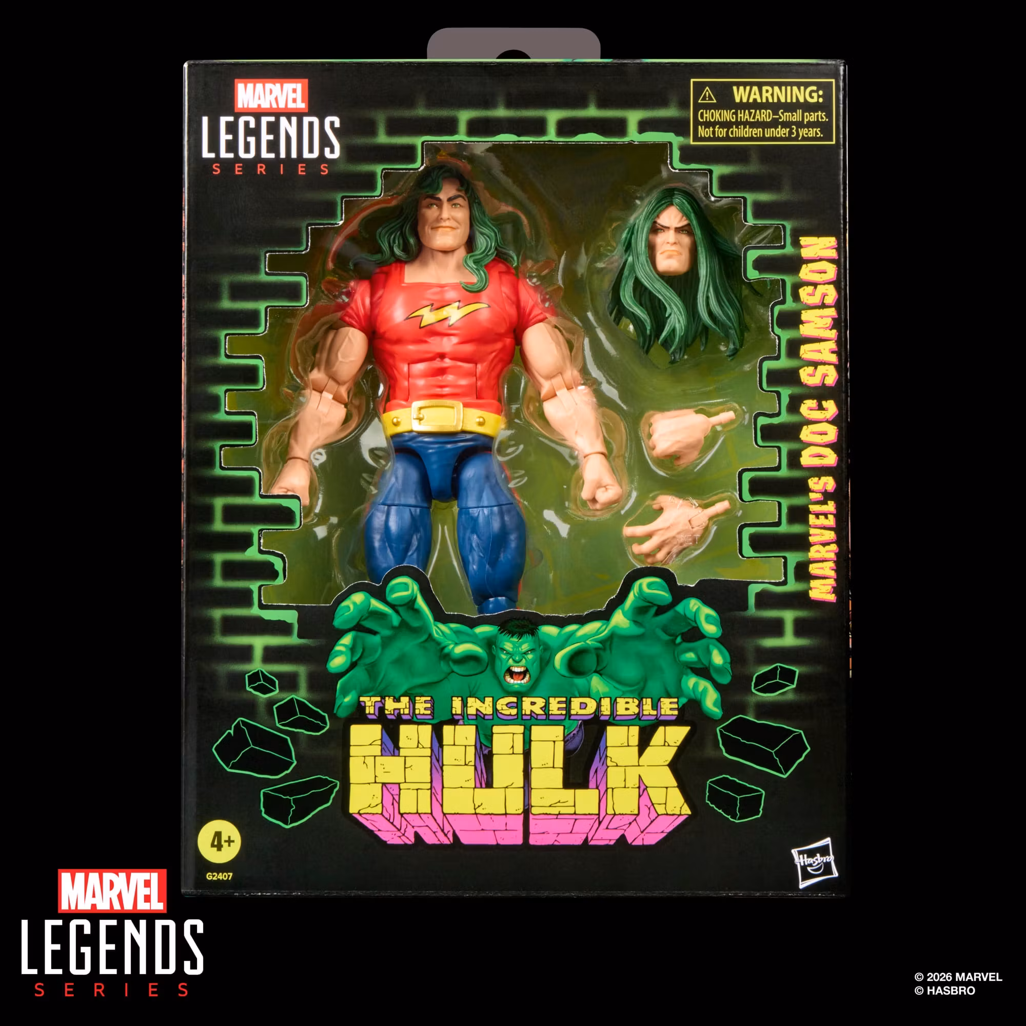 The Incredible Hulk Marvel Legends Marvel's Doc Samson Action Figure