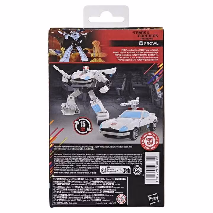 The Transformers: The Movie Studio Series Deluxe Class Prowl Action Figure