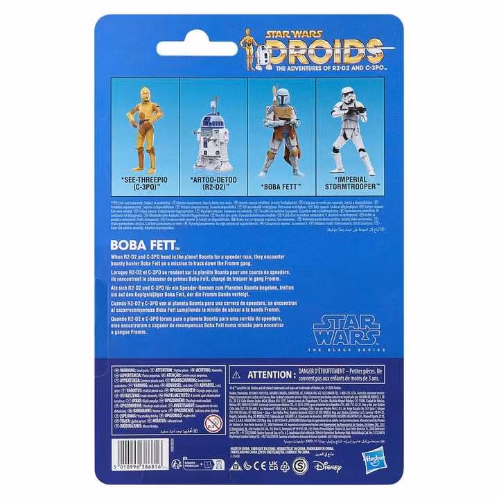 Star Wars: Droids Black Series Boba Fett Action Figure