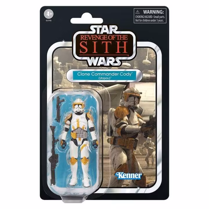 Star Wars Episode III Vintage Collection Anakin Skywalker & Clone Commander Cody (Utapau) 2-Pack Action Figure