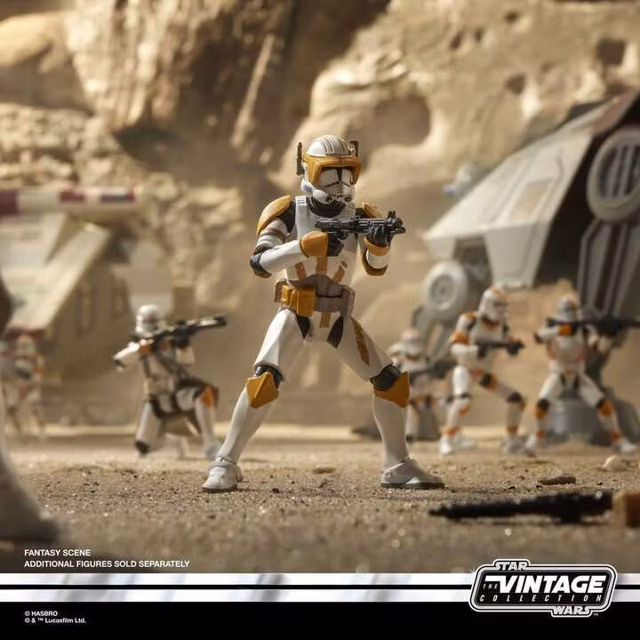 Star Wars Episode III Vintage Collection Anakin Skywalker & Clone Commander Cody (Utapau) 2-Pack Action Figure