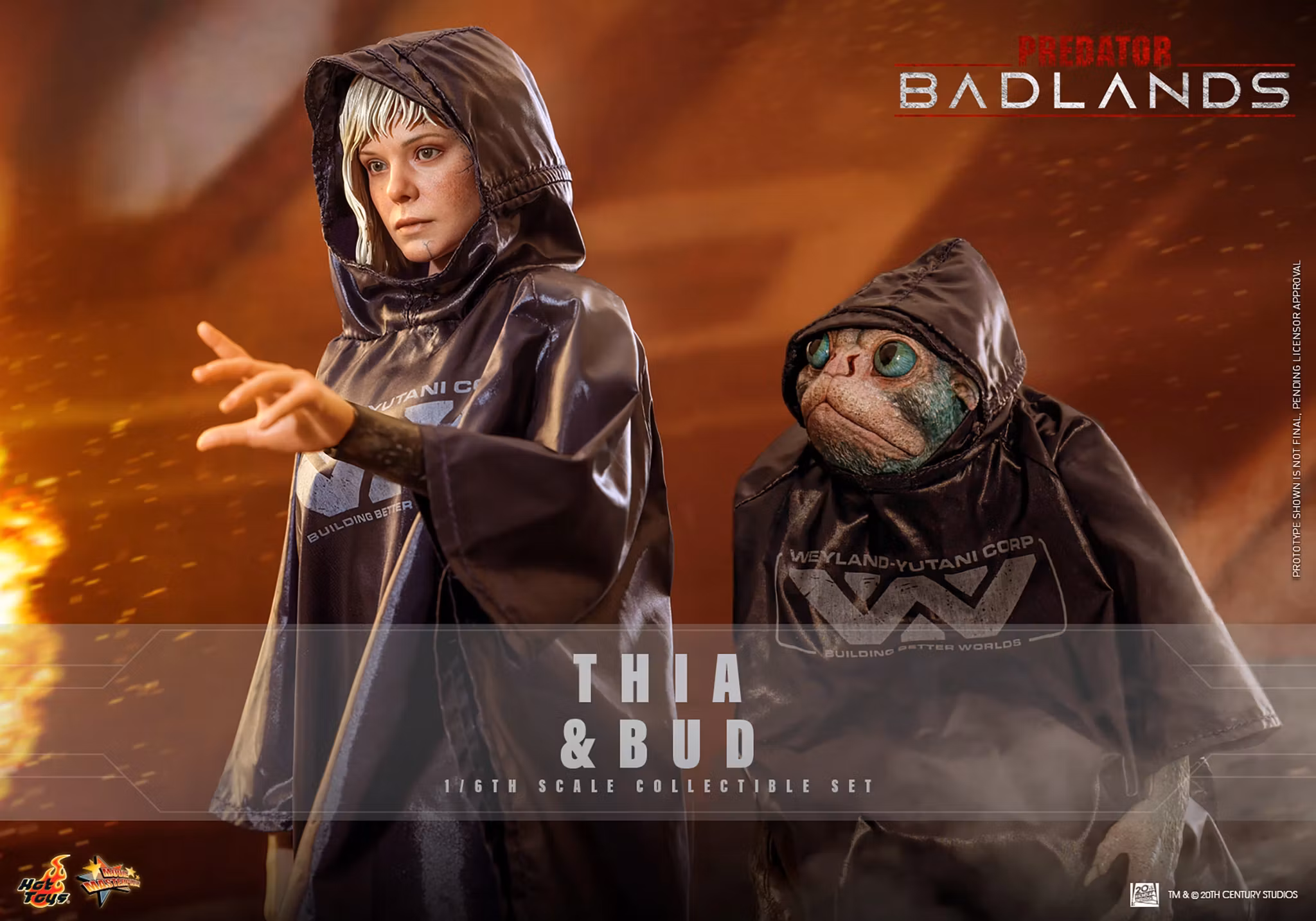 Predator: Badlands MMS900 Thia and Bud 1/6th Scale Collectible Figure