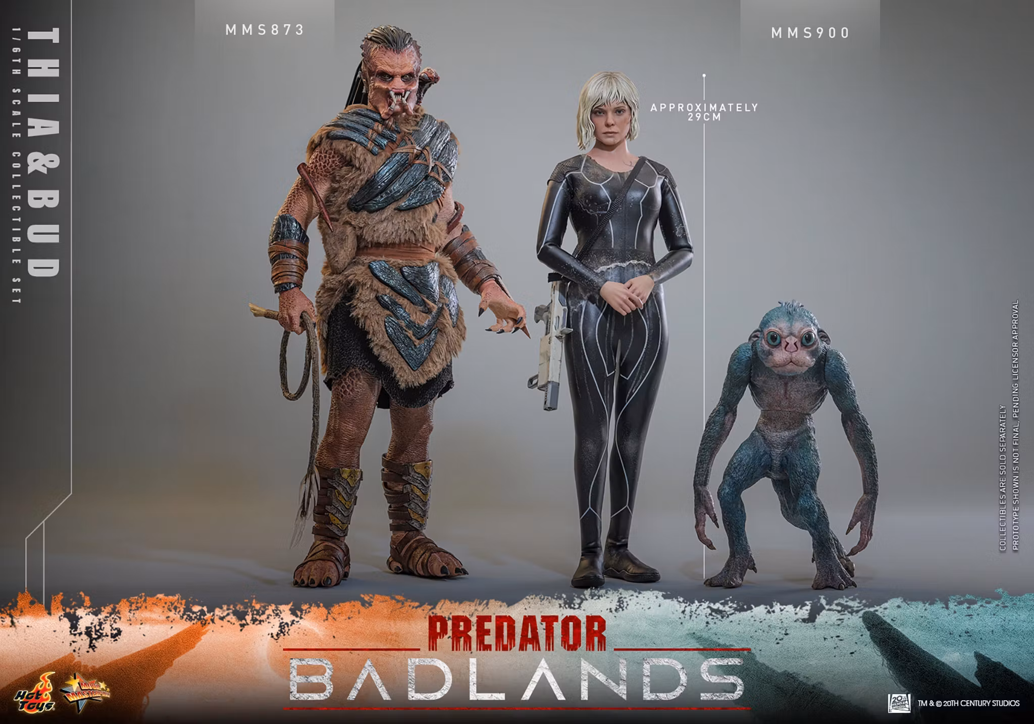 Predator: Badlands MMS900 Thia and Bud 1/6th Scale Collectible Figure