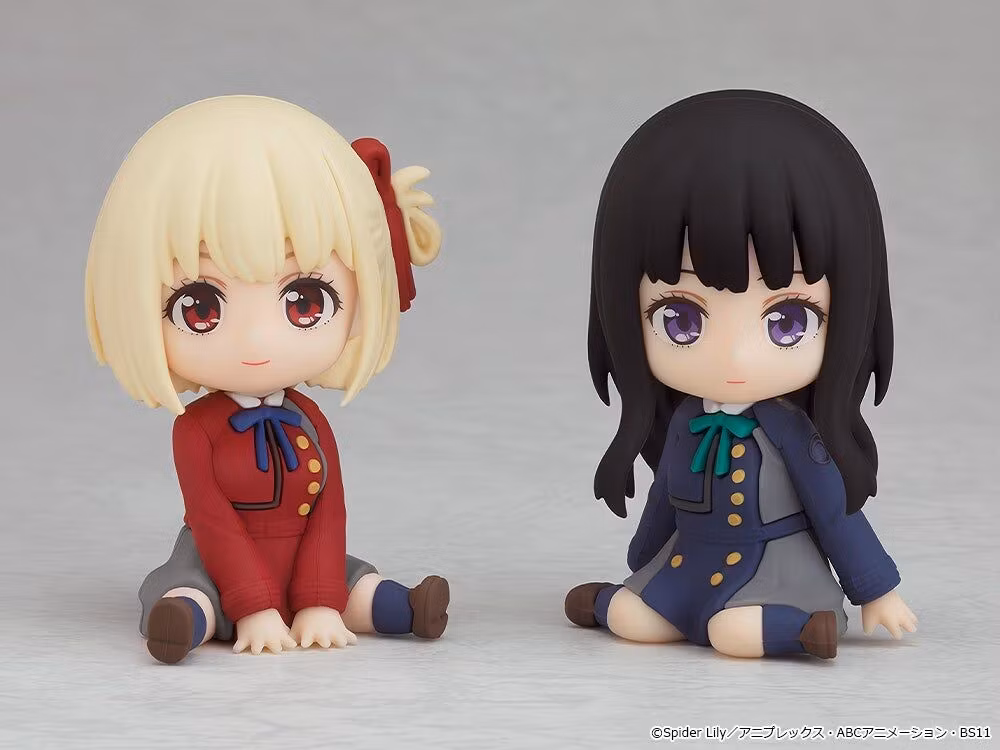 Lycoris Recoil Nendoroid Plus Chisato Nishikigi Rubber Mascot