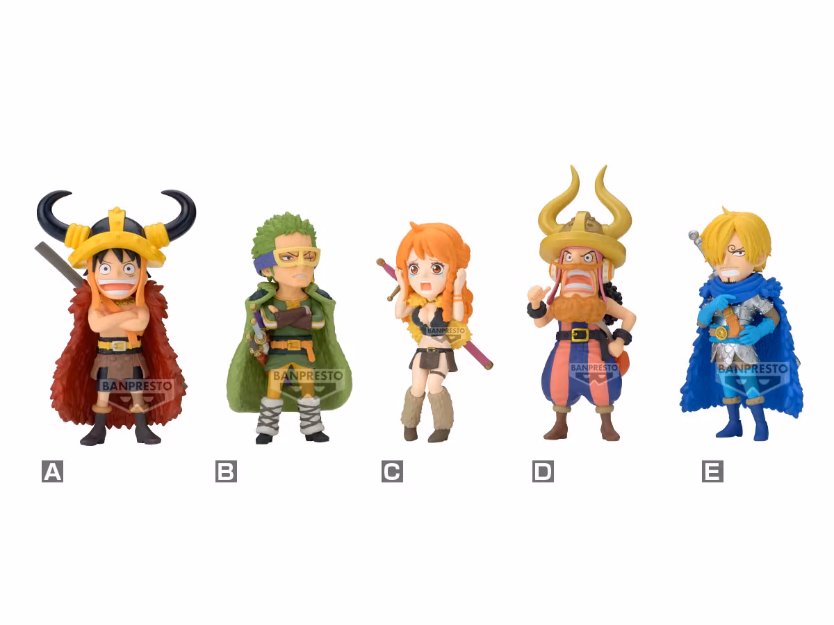 One Piece World Collectable Figure Elbaph 1 Set of 5 Figures