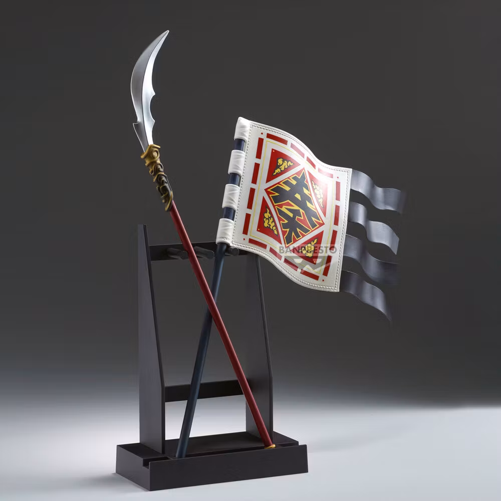 Kingdom Grandista Shin's Flag & Ohki's Glaive Figure