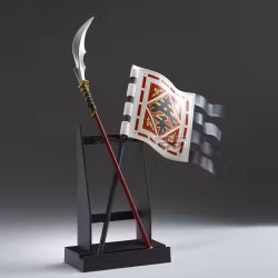 Kingdom Grandista Shin's Flag & Ohki's Glaive Figure