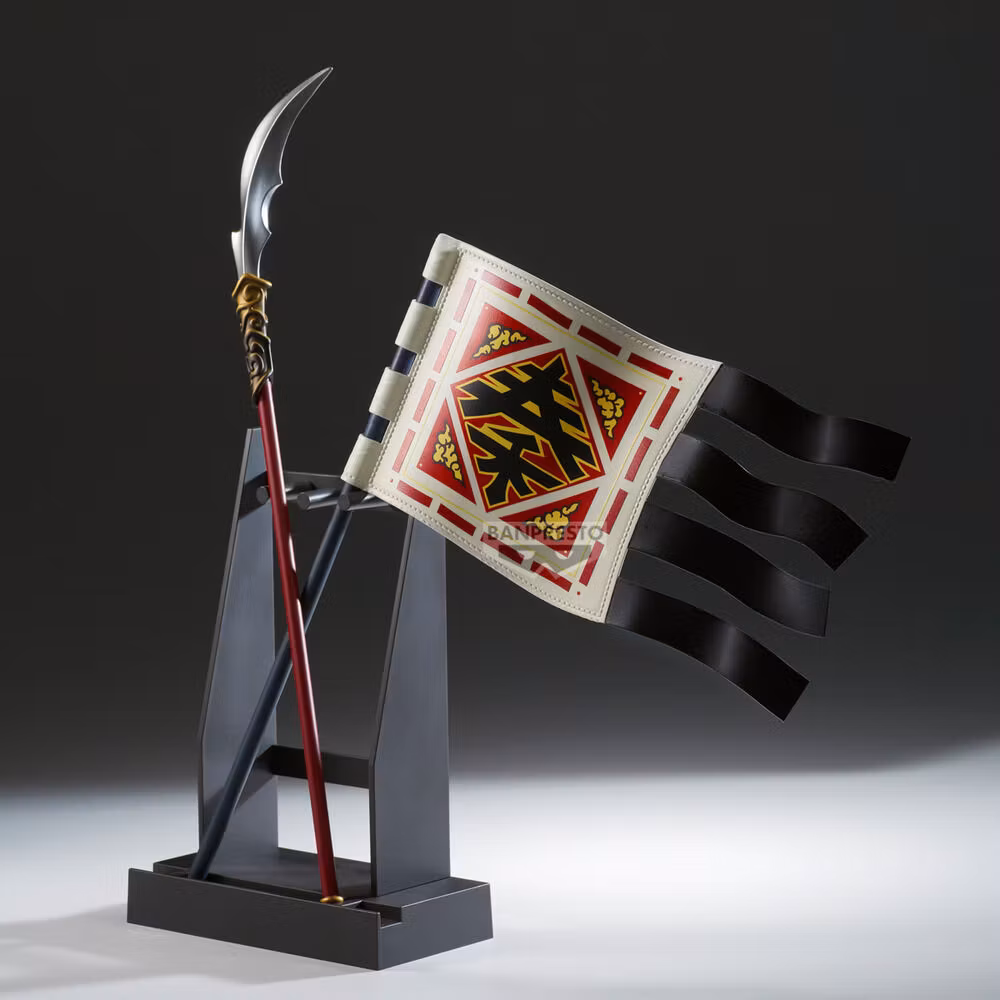 Kingdom Grandista Shin's Flag & Ohki's Glaive Figure
