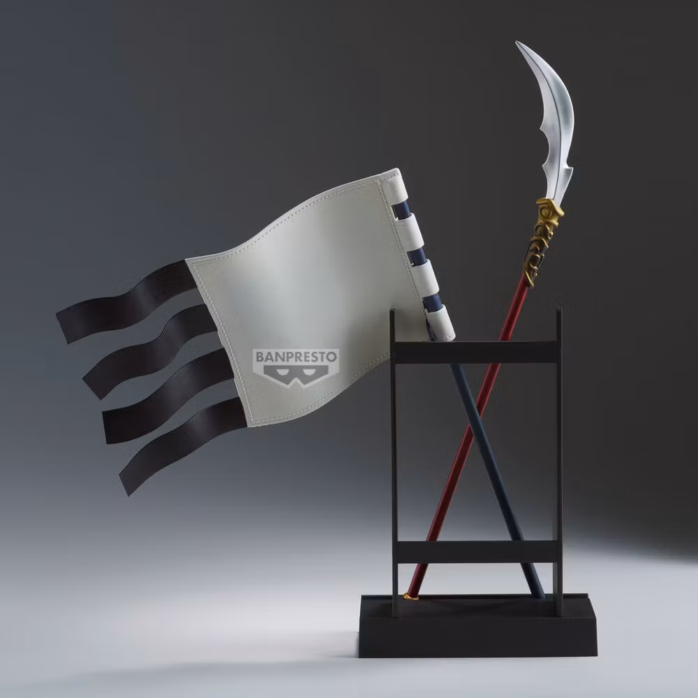Kingdom Grandista Shin's Flag & Ohki's Glaive Figure