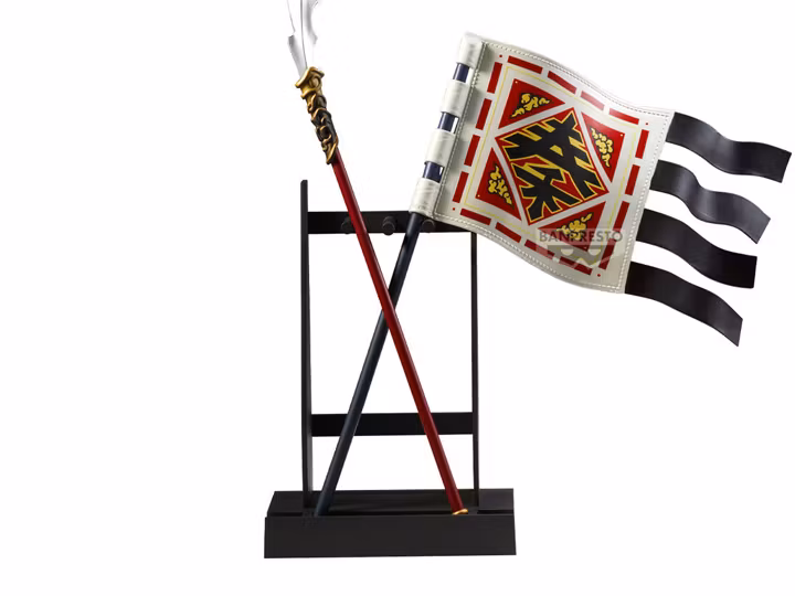 Kingdom Grandista Shin's Flag & Ohki's Glaive Figure