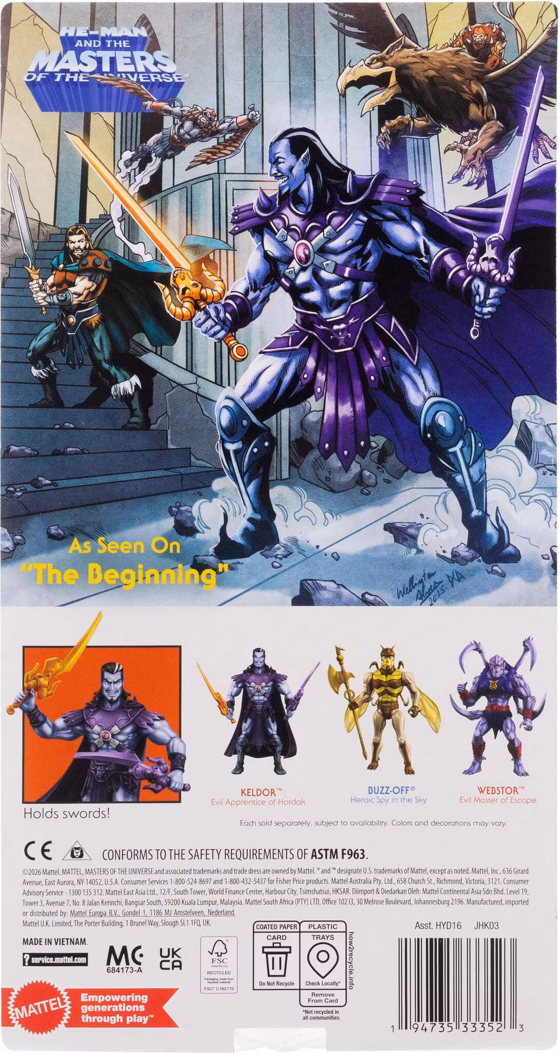 Masters of the Universe: Origins Keldor (200X Cartoon Collection) Action Figure