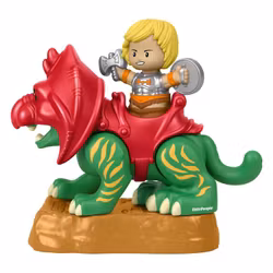 Masters of the Universe Little People Collector Figure Set He-Man & Battle Cat