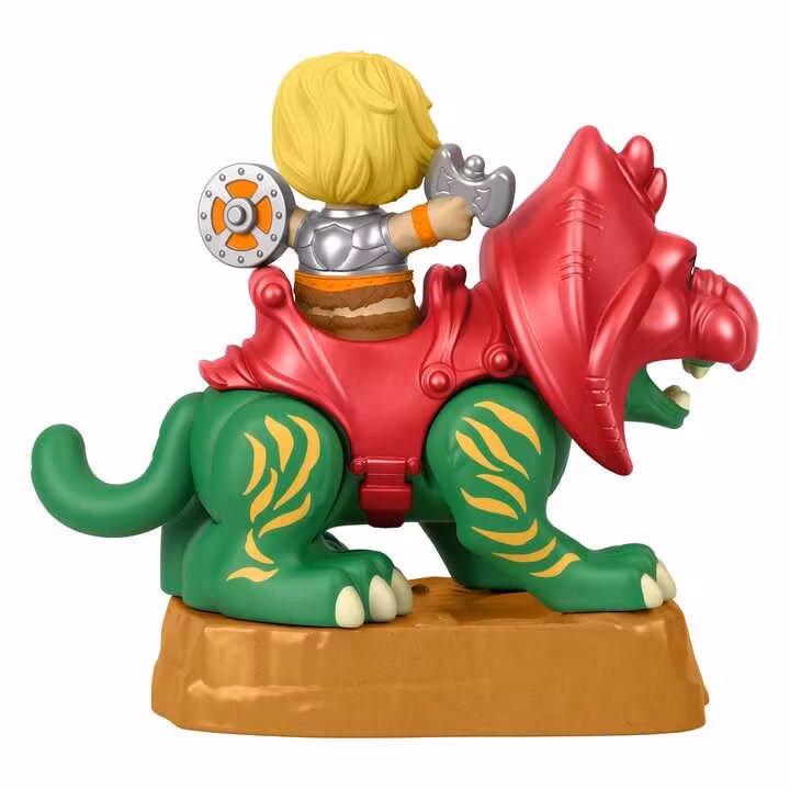 Masters of the Universe Little People Collector Figure Set He-Man & Battle Cat